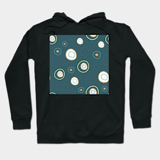 Afloat, Circle doodles floating Hoodie